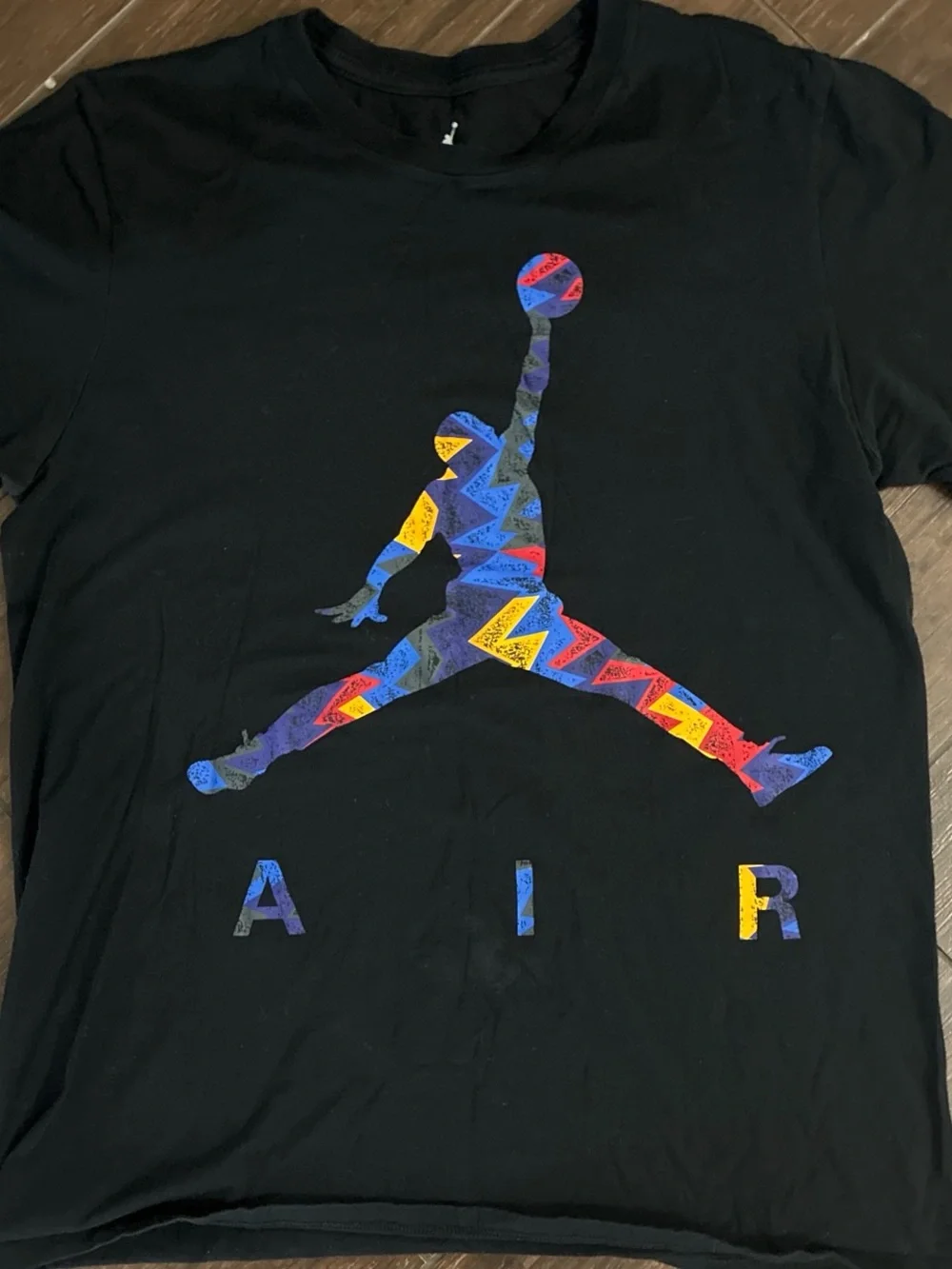 Vintage Y2K Preowned Jordan Jumpman Air graphic print tshirt. Men’s medium